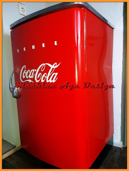 retro coca-cola hűtő , antik , lehel