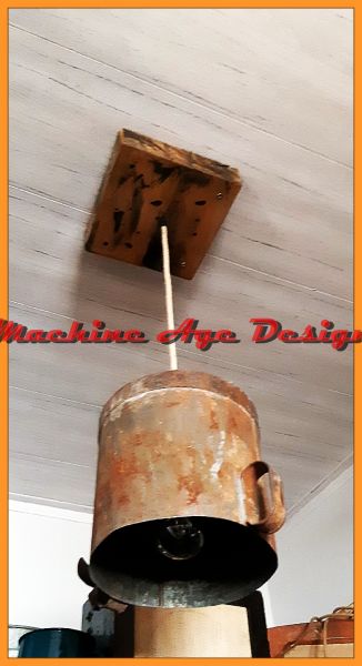 steampunk függeszték lámpa